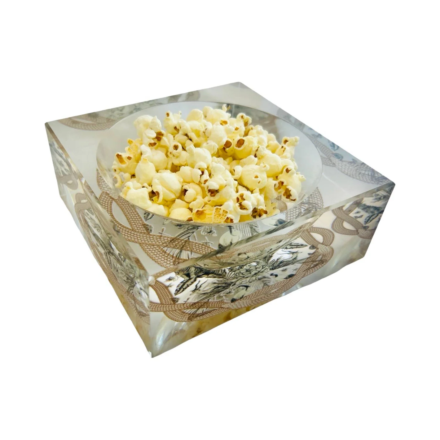 Acrylic Bowl, Aura Exotic Neutral - 2
