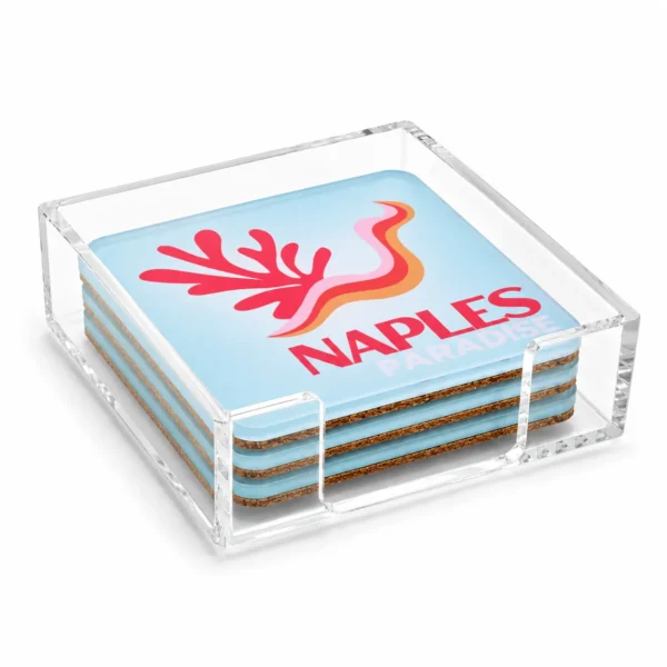 Acrylic Coaster, Naples