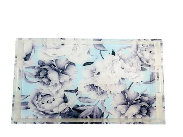 Acrylic Tray, Peony - 4
