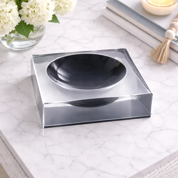 Mod Acrylic Bowl, Slate