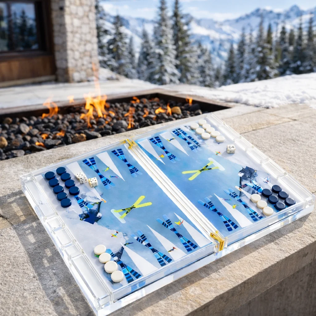 Game, Backgammon, Skiers Edge - 7