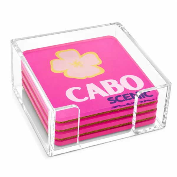Acrylic Coaster, Cabo