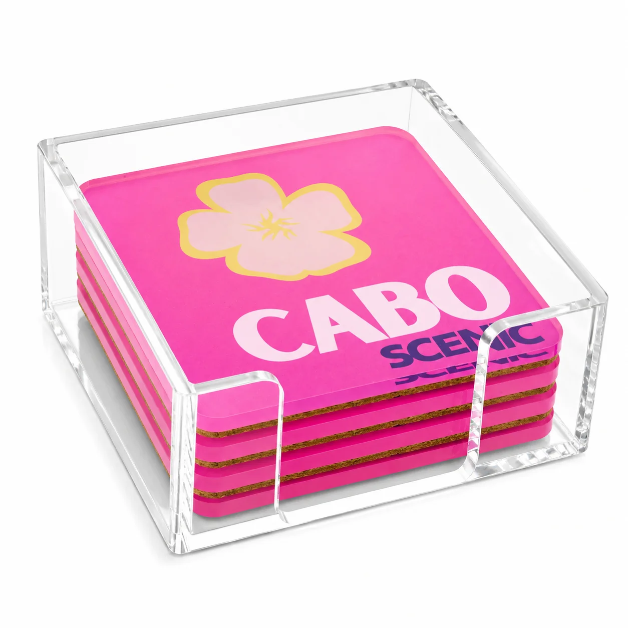 Acrylic Coaster, Cabo