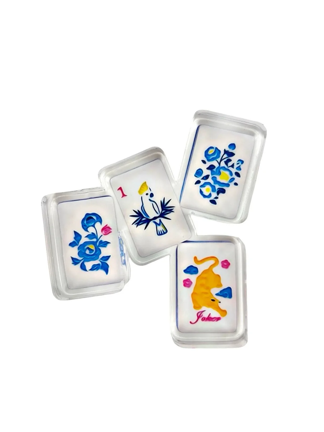 Acrylic Napkin Weight, Mahjong 2 - 2