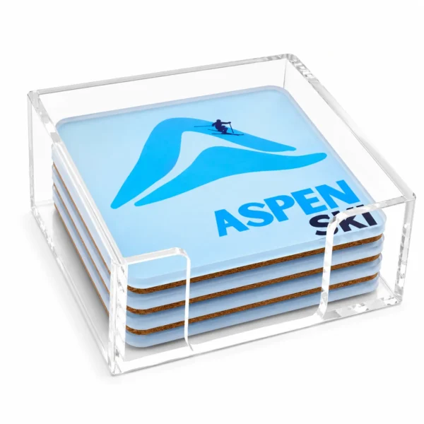 Acrylic Coaster, Aspen