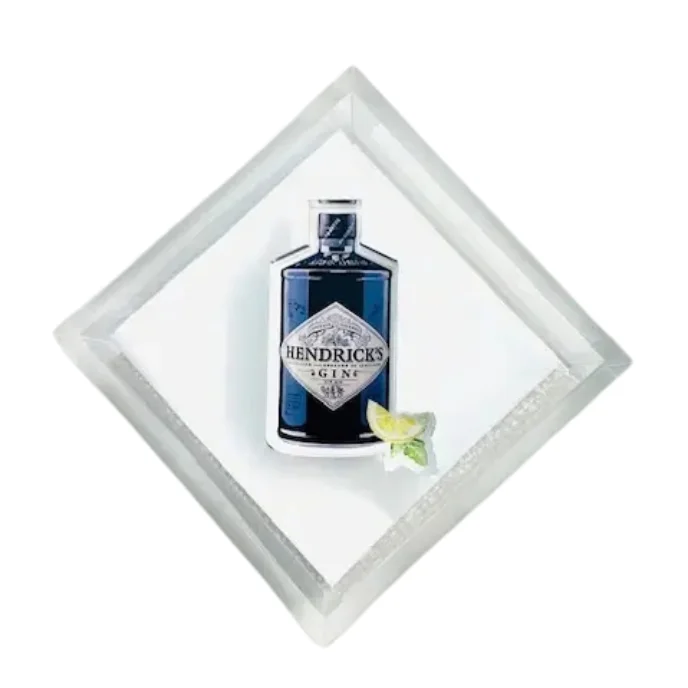 Acrylic Napkin Weight, Lemon Cocktail - 2