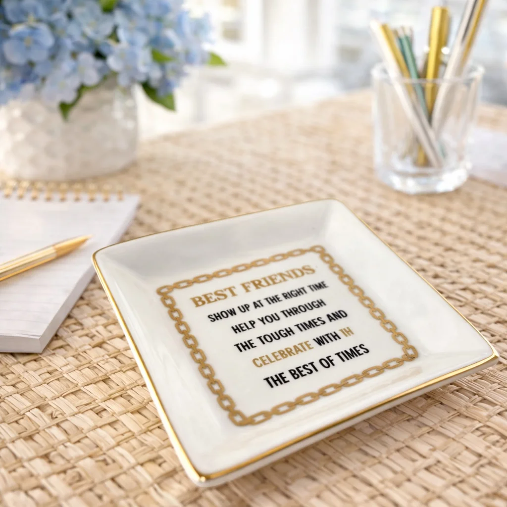 Trinket Dish, Best Friends