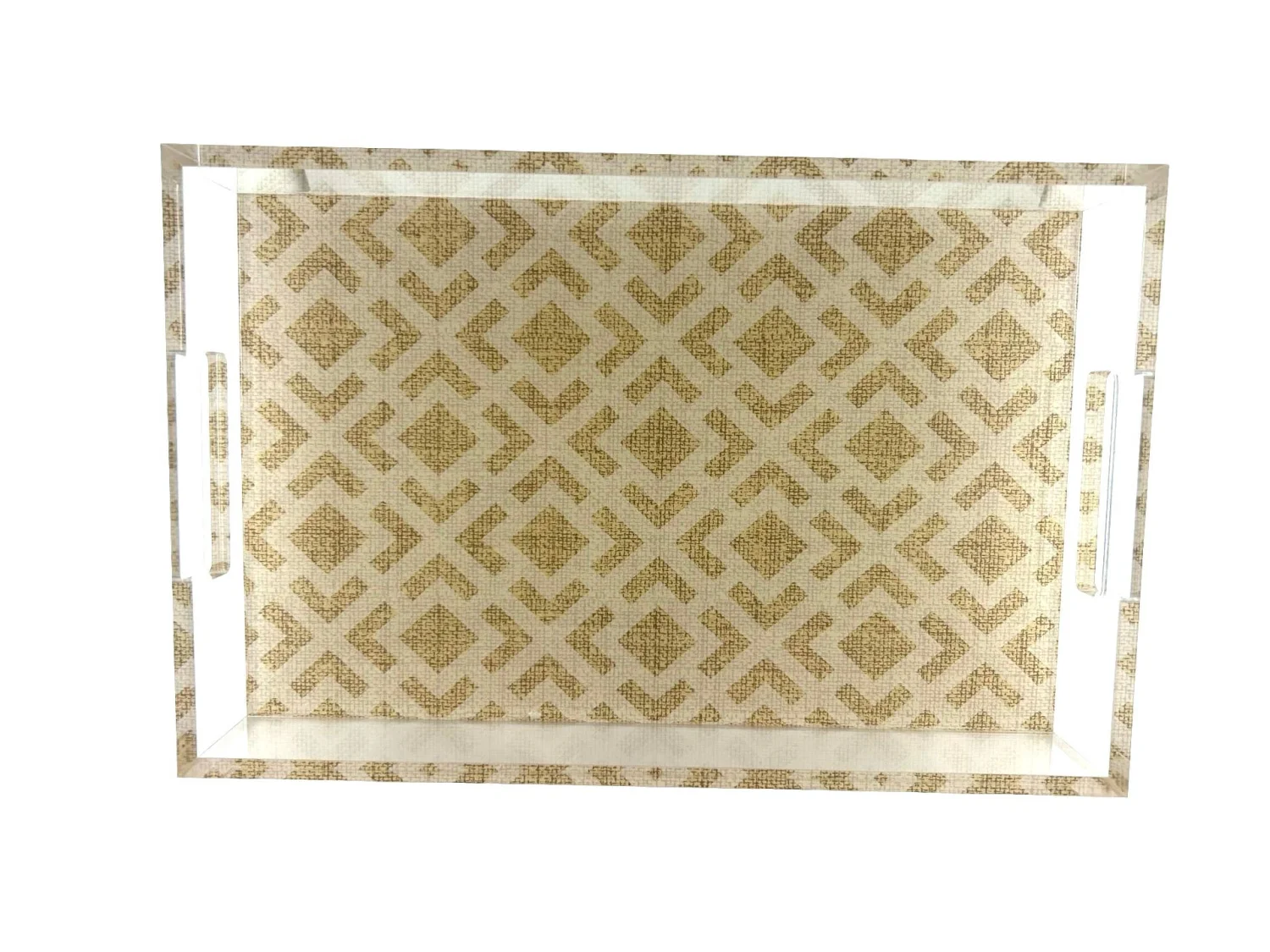 Acrylic Vanity Tray, Woven - 3