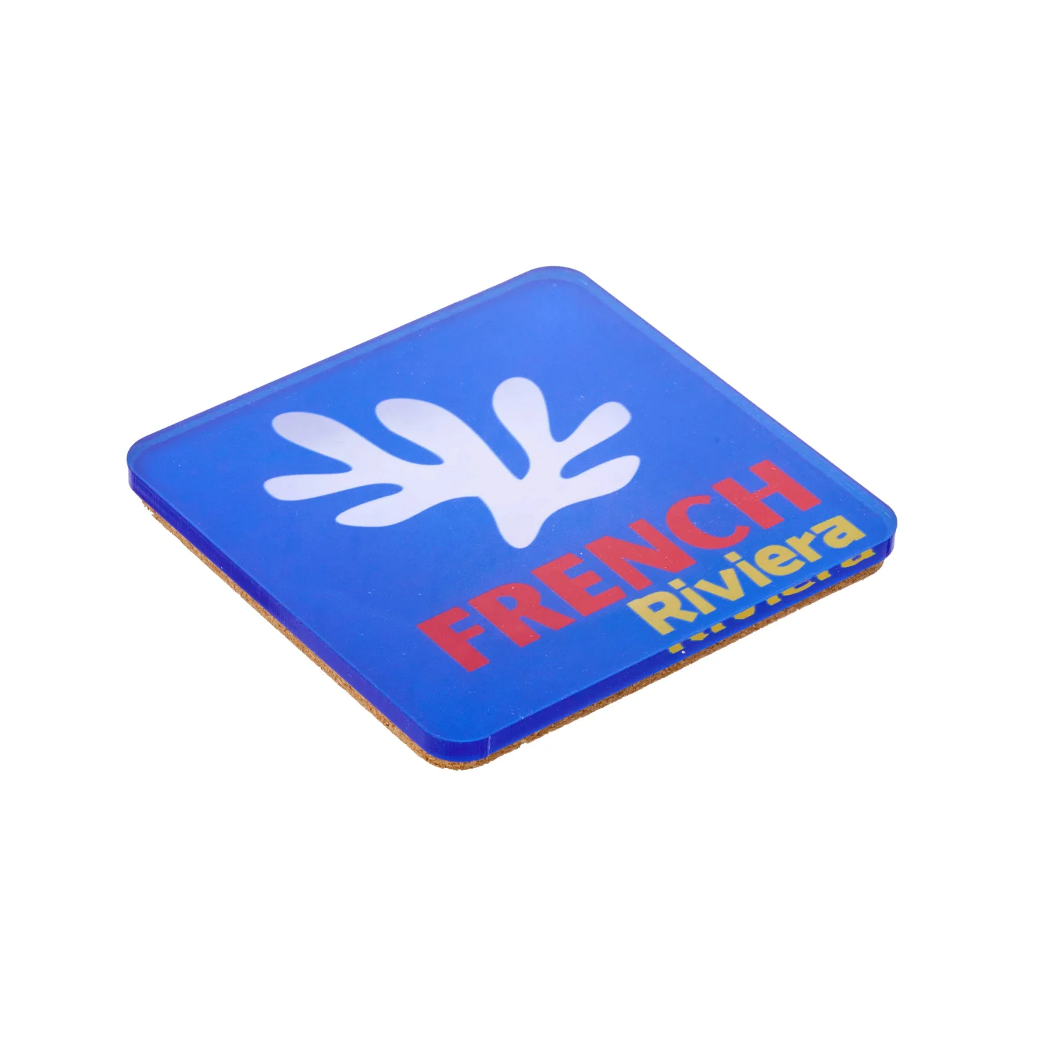 Acrylic Bon Voyage Coaster, French Riviera - 2