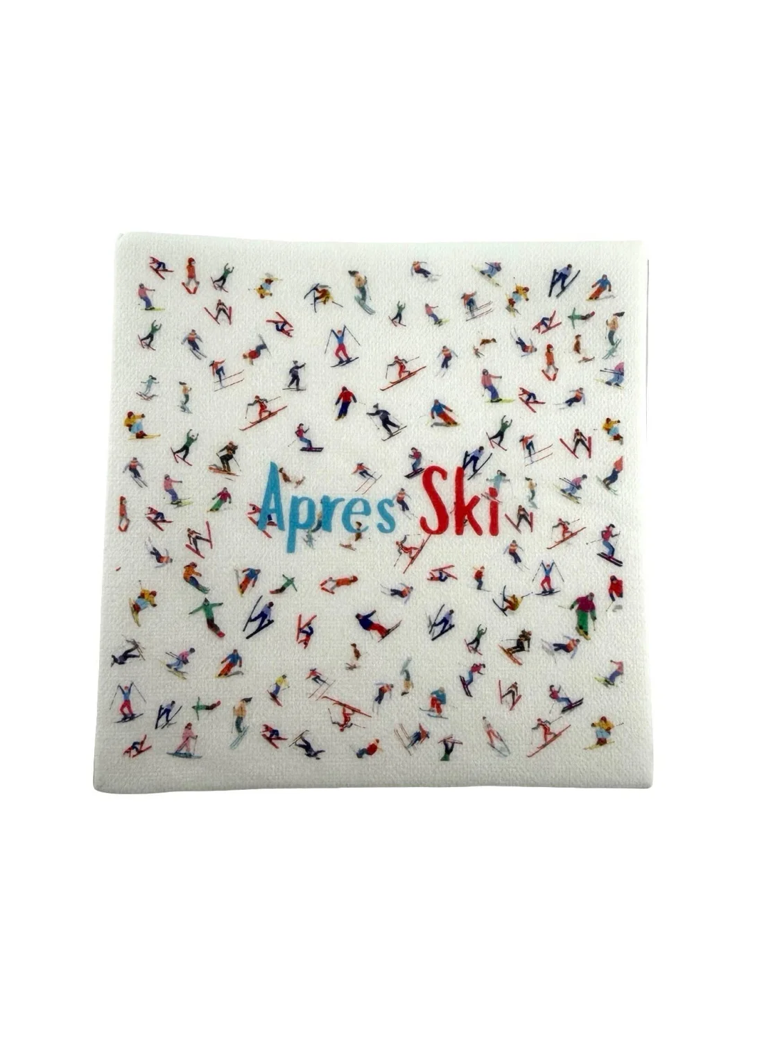 Linen-Feel Cocktail Napkins, Apres Ski - 10
