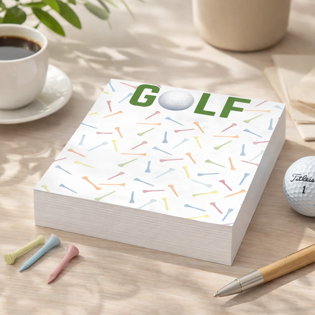 Note Paper Refills - Golf
