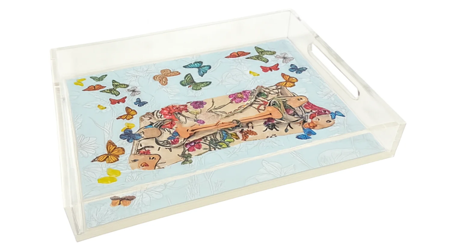 Display Art Tray, Clutch Bag - 5