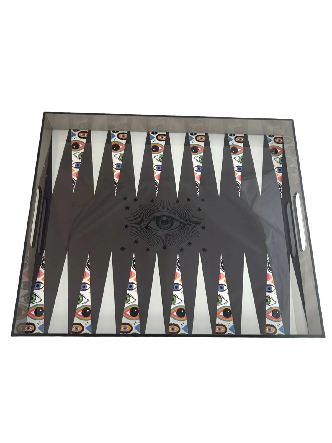 Game, Backgammon Tray, Evil Eye - 6