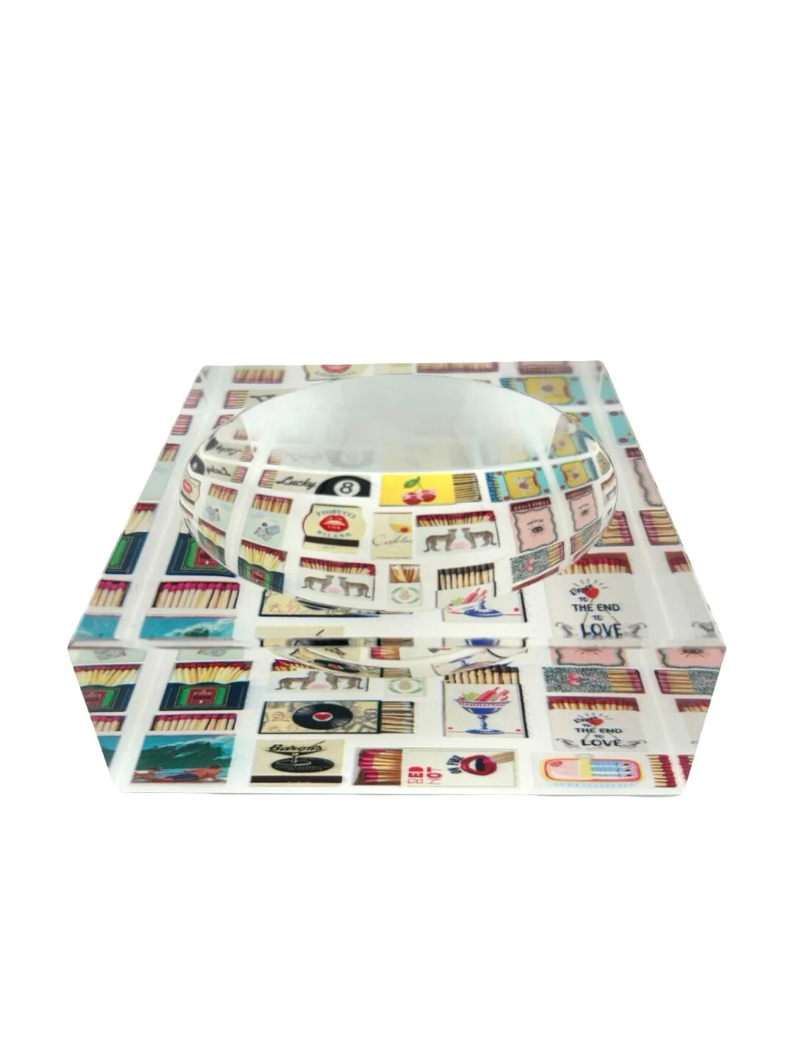 Petit Acrylic Bowl, Matchbox - 2