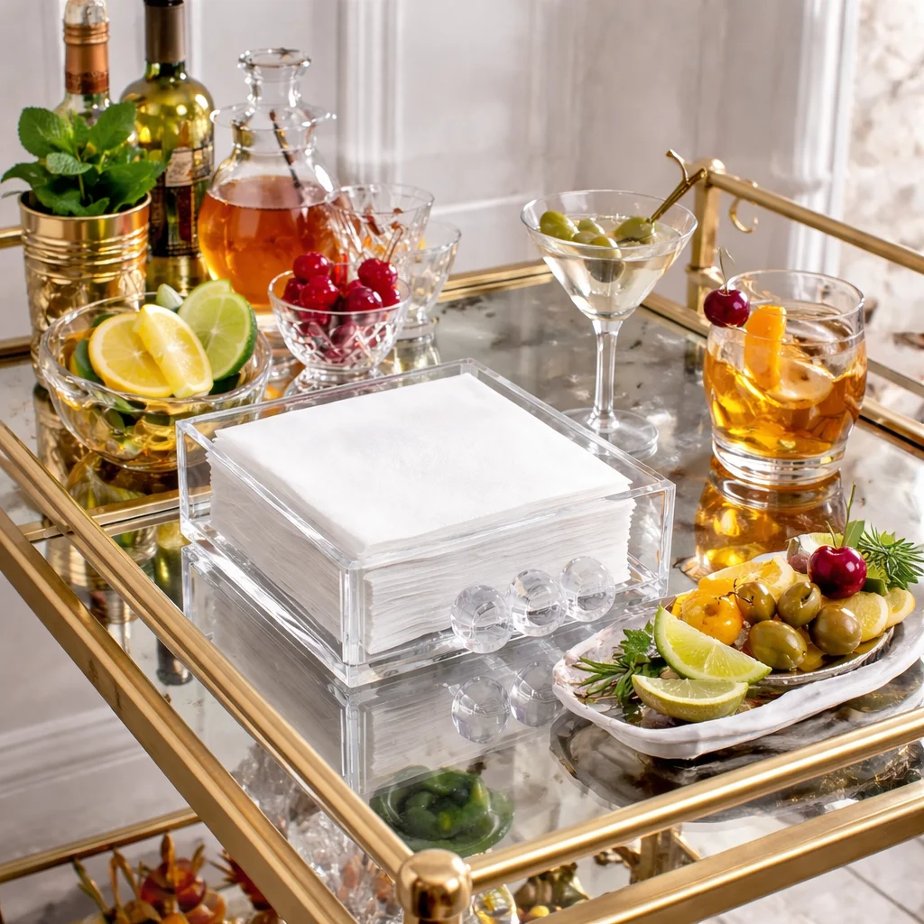 Cocktail Napkin Holder, Bubble - 3