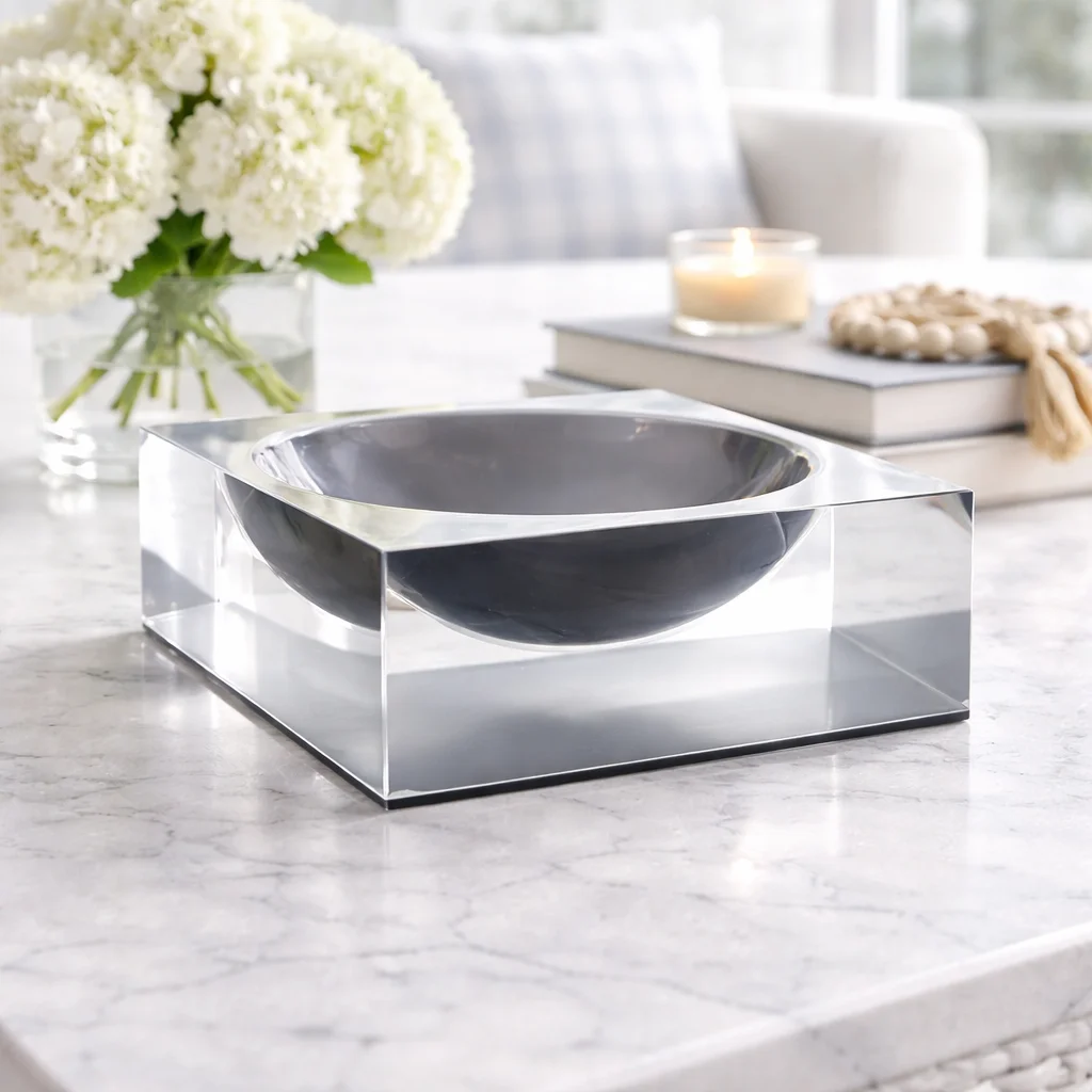 Mod Acrylic Bowl, Slate - 2
