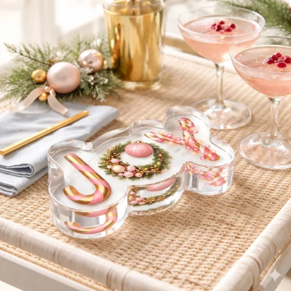 Acrylic Napkin Weight, JOY