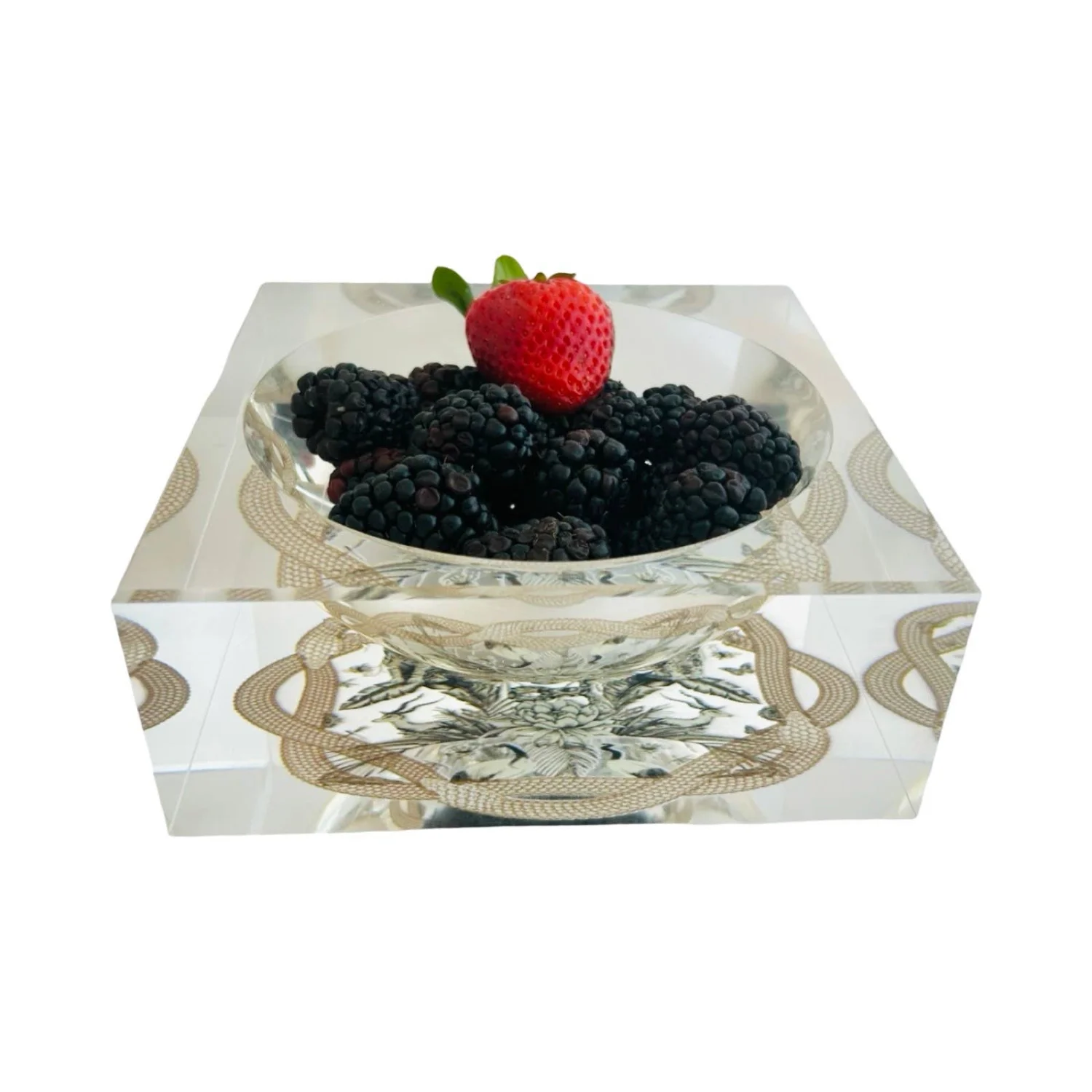 Acrylic Bowl, Aura Exotic Neutral - 6