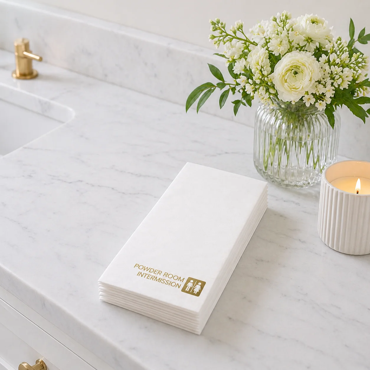 Guest Towel Napkins, Powder Room