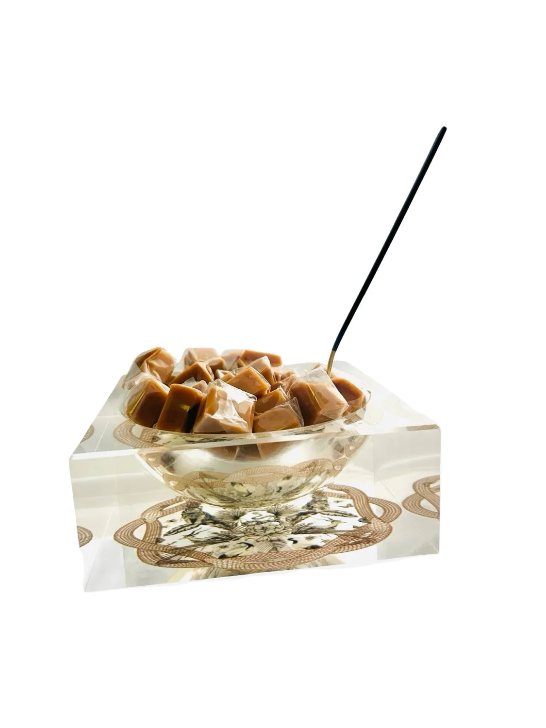 Acrylic Bowl, Aura Exotic Neutral - 9