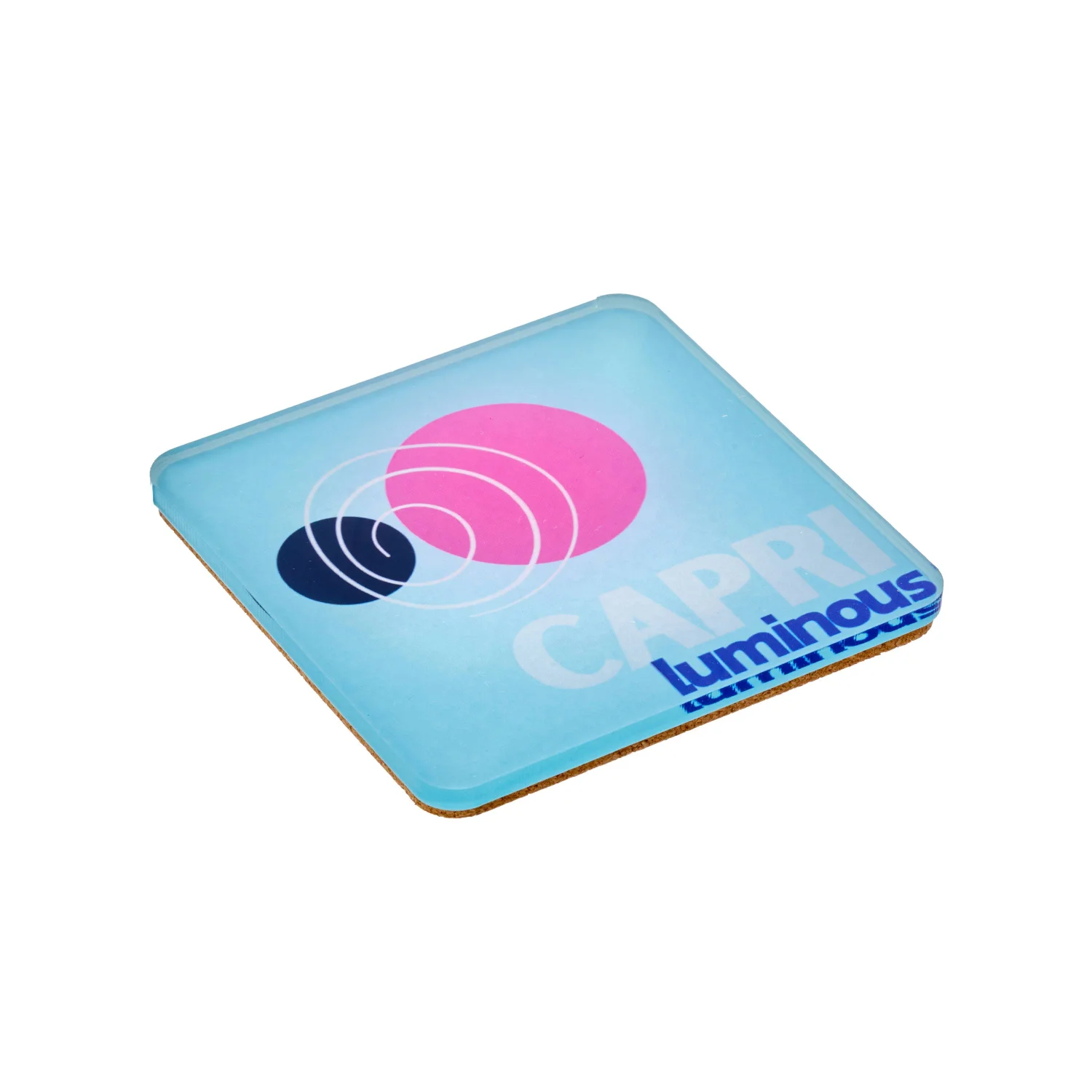 Acrylic Bon Voyage Coaster, Capri - 2