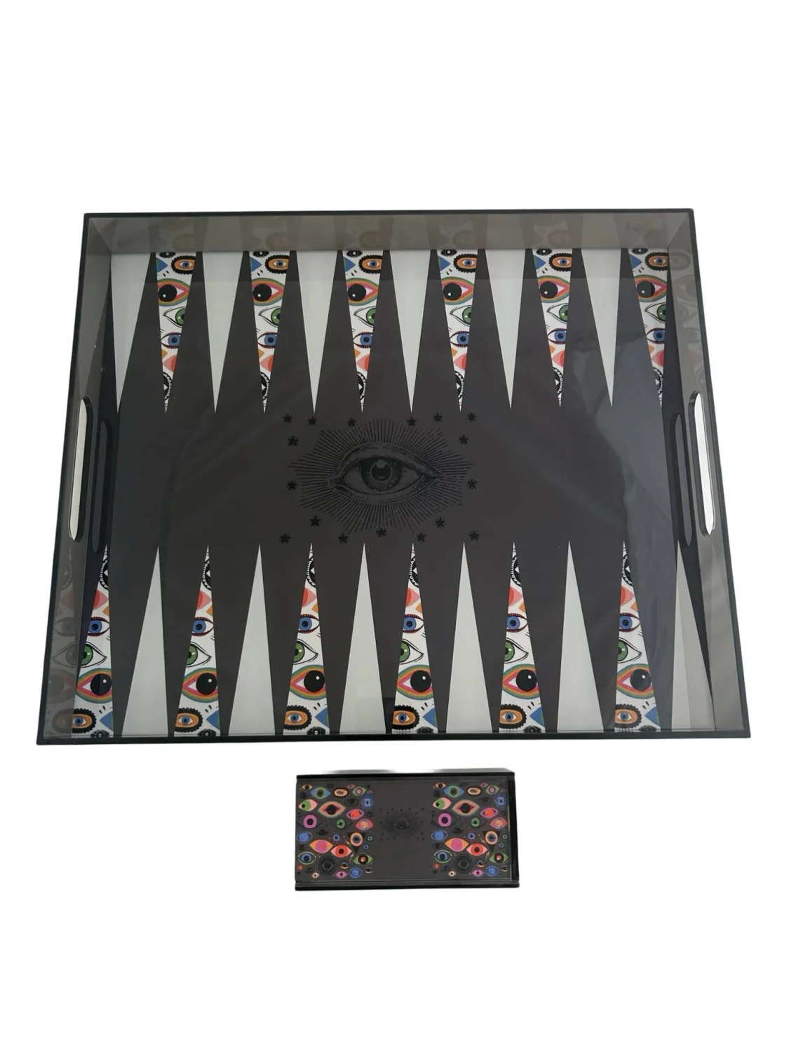 Game, Backgammon Tray, Evil Eye - 5