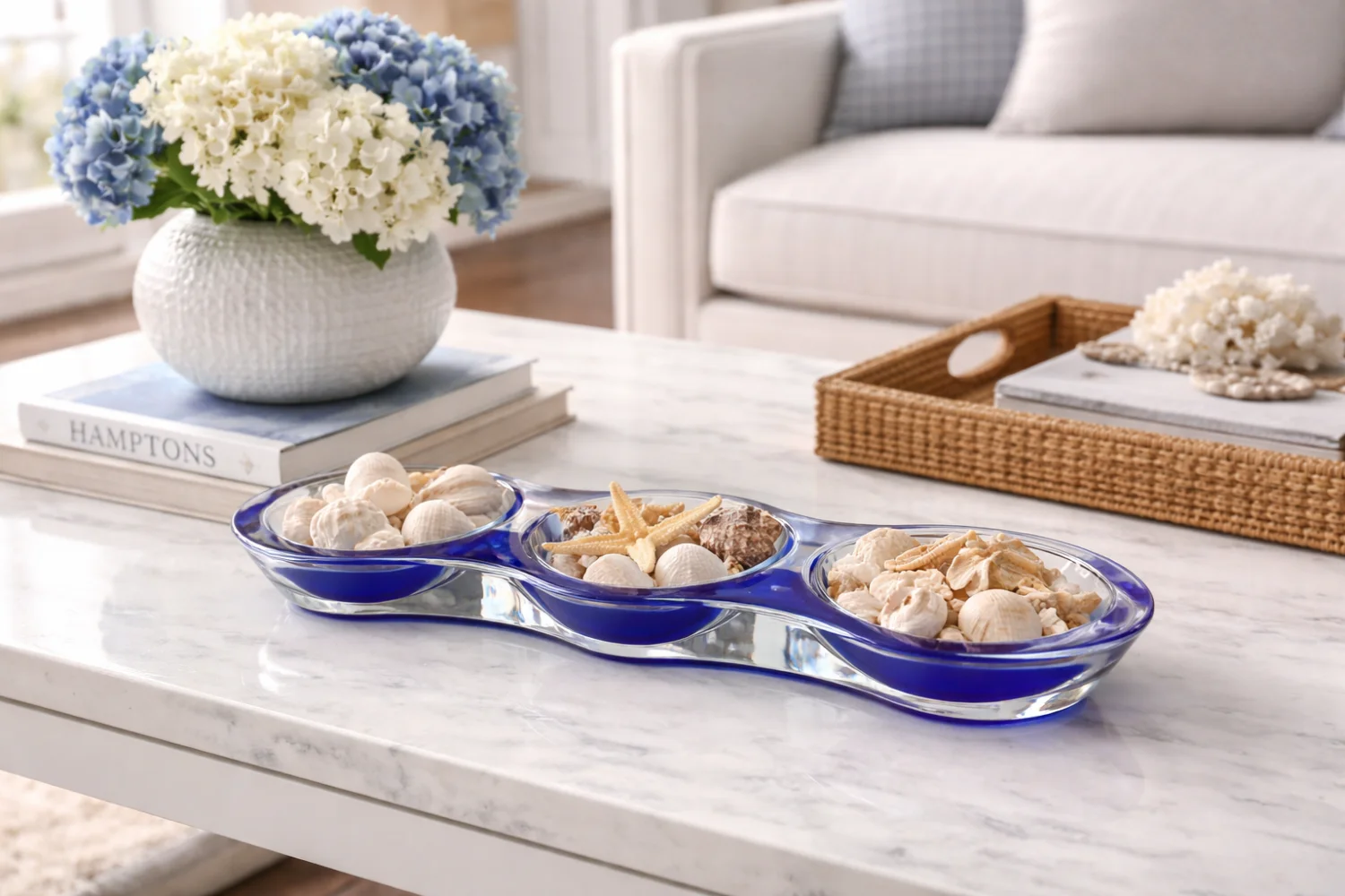 Graze Acrylic Bowl, Indigo - 2