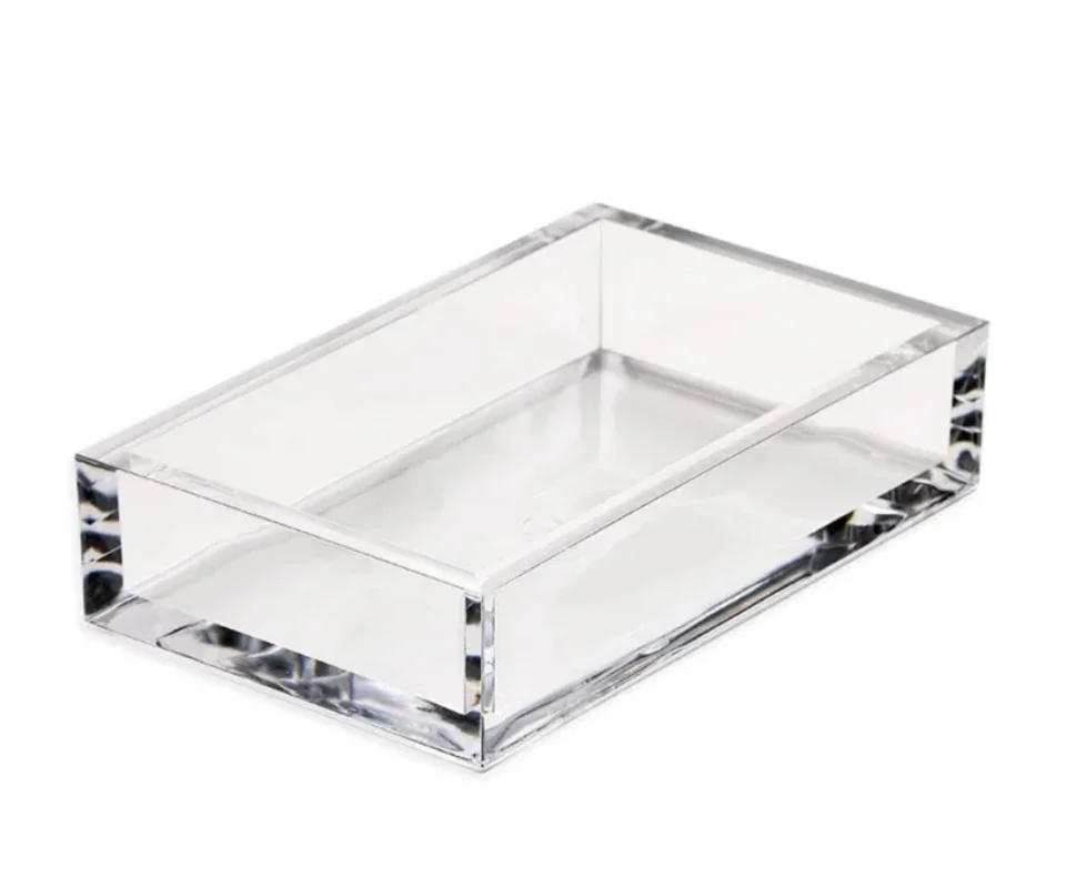 Guest Towel Napkin Holder, Acrylic - 3