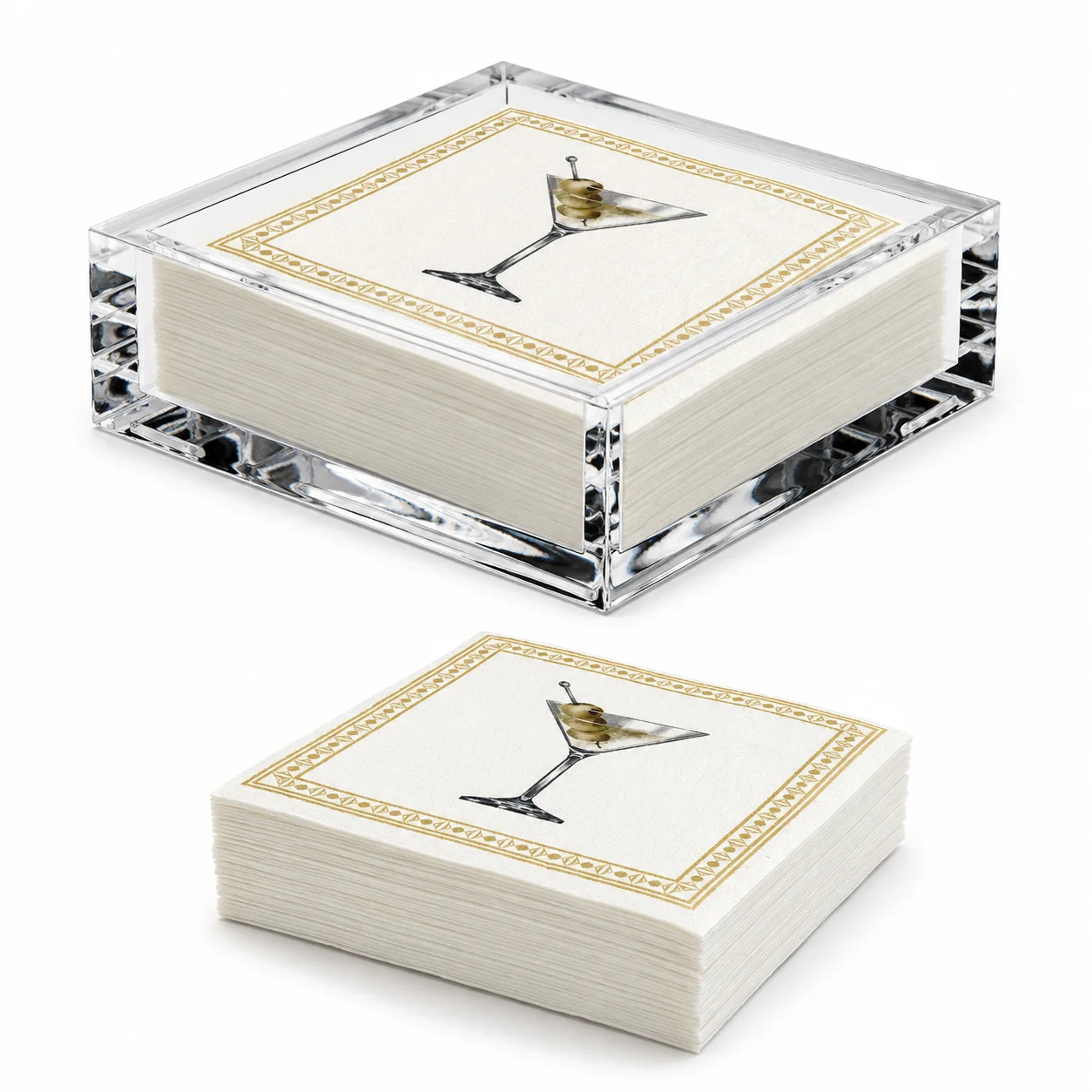 Cocktail Napkin Holder - 6