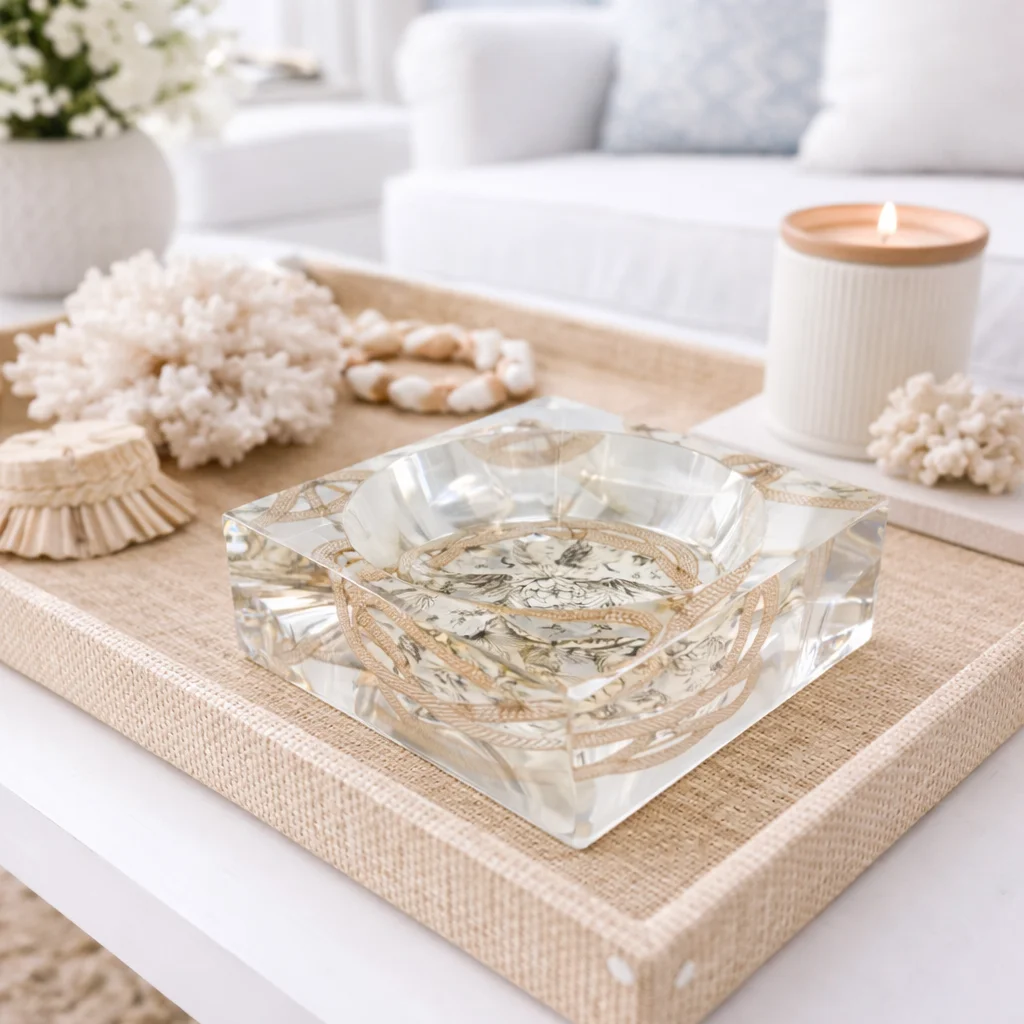Acrylic Bowl, Aura Exotic Neutral